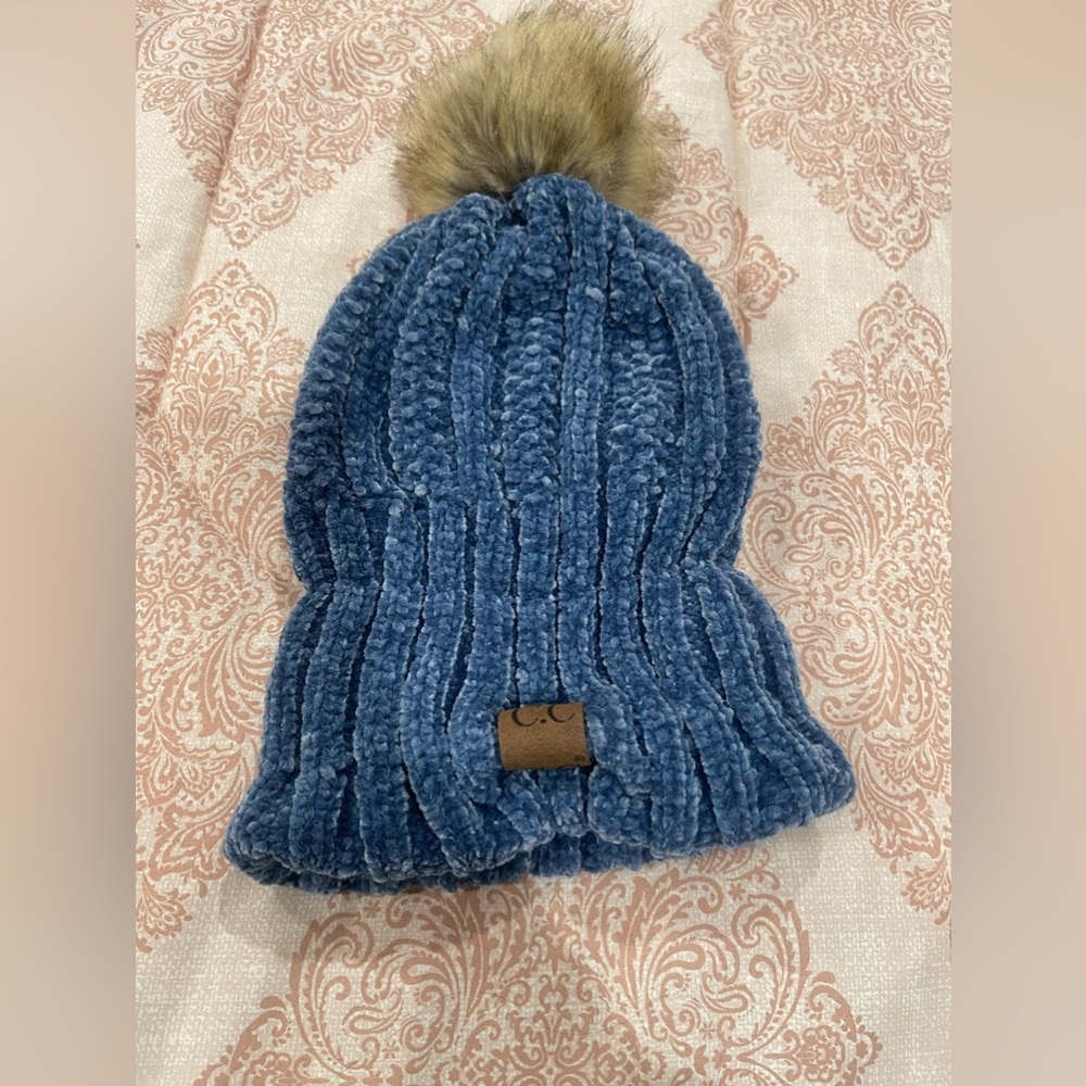 C.C blue Beanie